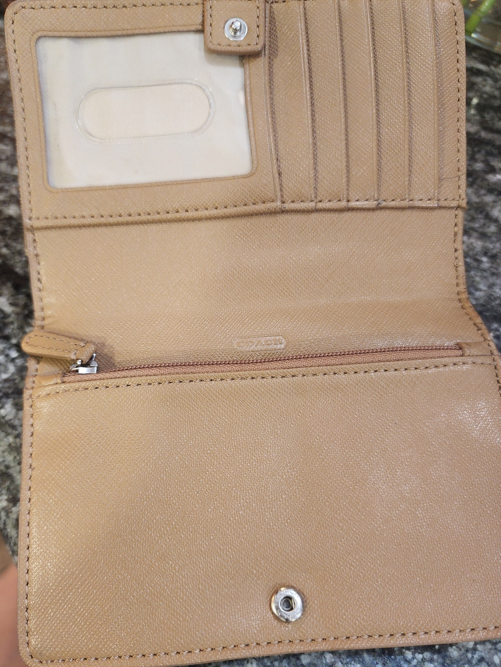 Coach Dylan Signature Canvas and Leather Mini Crossbody/wallet- GUC - Picture 5 of 7